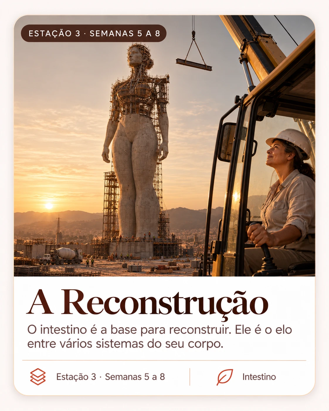 A Reconstrução.
